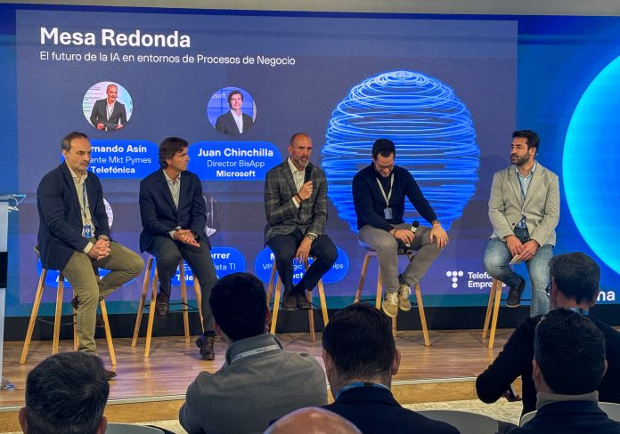 Evento Telefonica, Aitana, Microsoft y Factorial